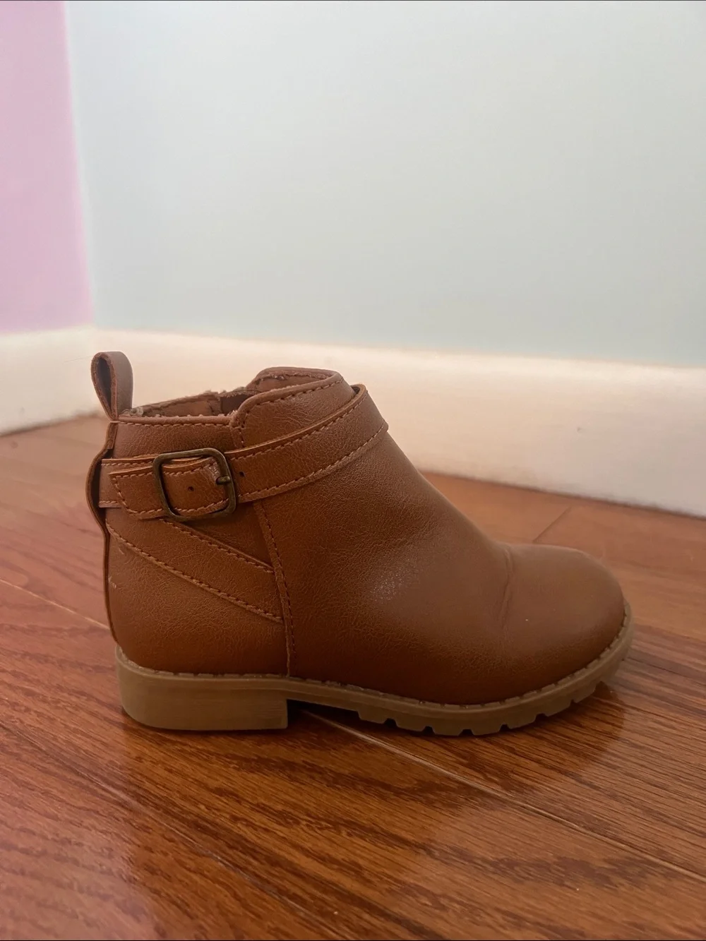 Old Navy Girls Brown Ankle Boots - Classic Toddler Boots